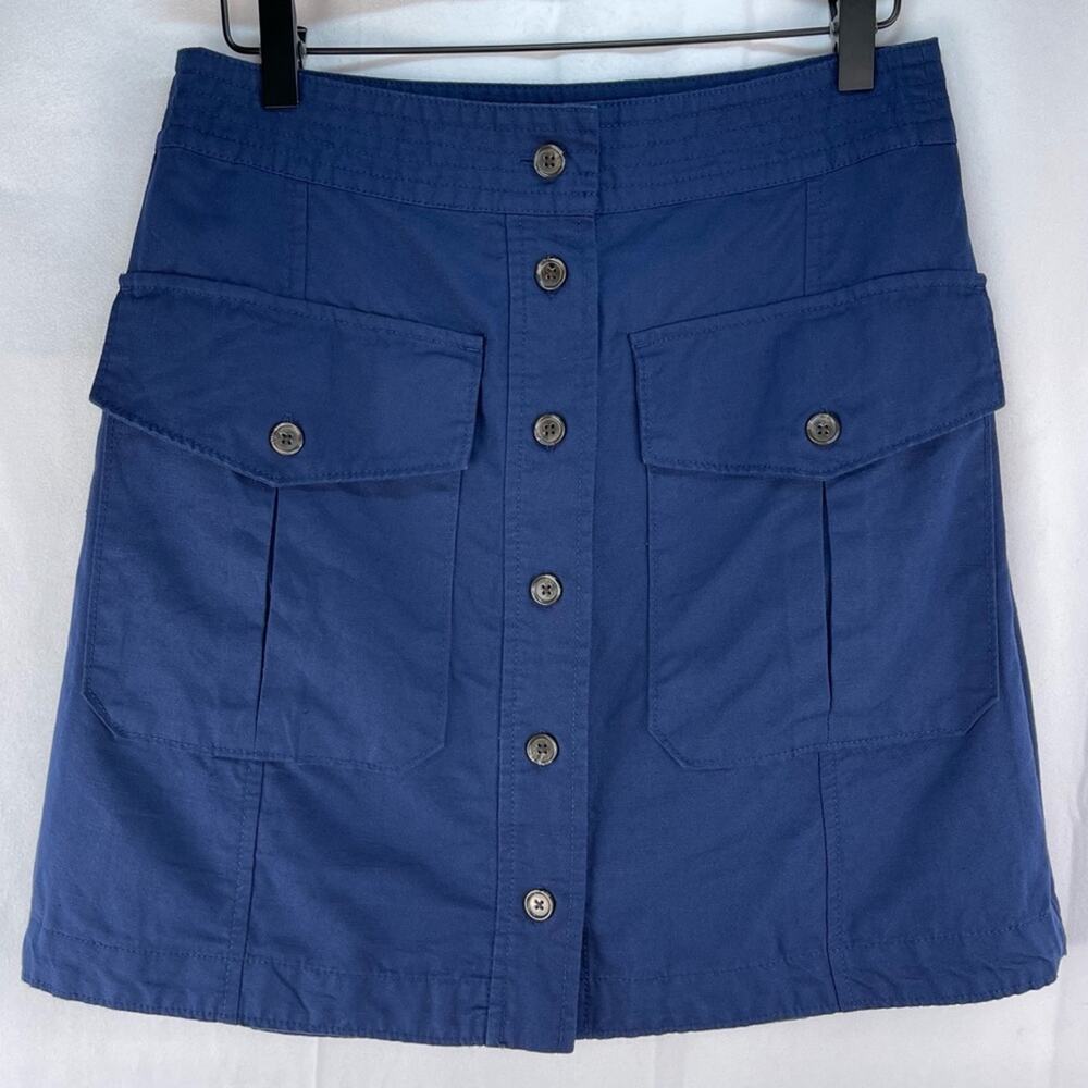 Banana Republic Skirt Steppe Linen-Blend Mini Skirt